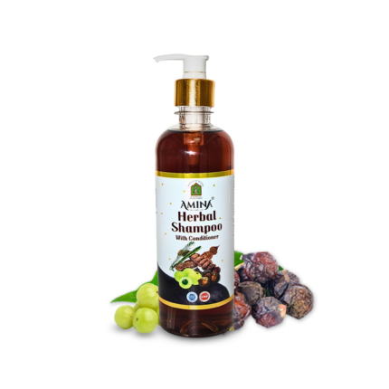 Amina Herbal Shampoo With Conditioner